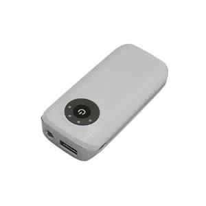 power bank plastico com indicador led e lanterna 12792